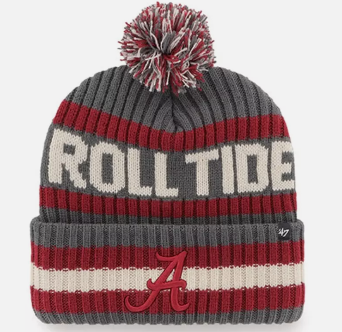 Alabama Crimson Tide Roll Tide '47 Brand One Size Fits All Bering Winter Hat