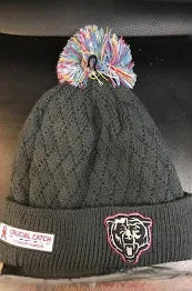 Chicago Bears New Era Gray Crucial Catch Winter Hat