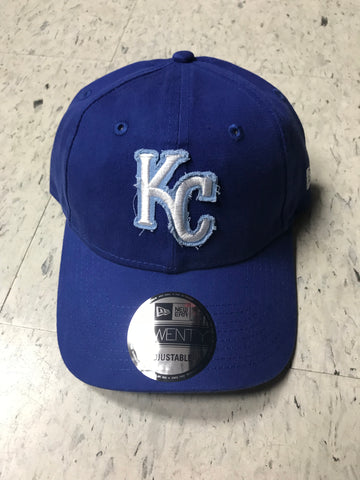 Kansas City Royals Adult New Era Patched Pick Blue OSFM Adjustable Hat