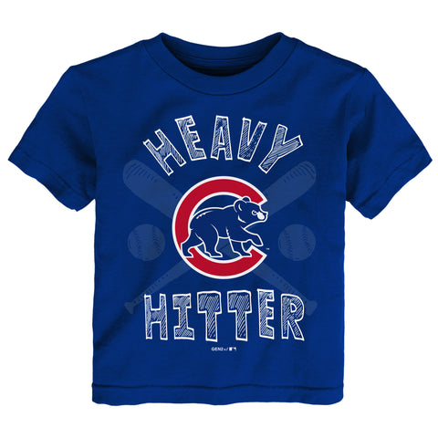Chicago Cubs Toddler Lil Heavy Hitter Tee Outerstuff