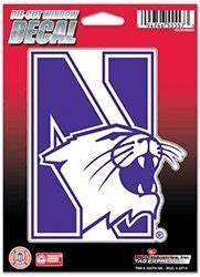 Northwestern Wildcats Wincraft Die-Cut Window Decal - Dino's Sports Fan Shop
