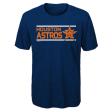 Houston Astros Youth Navy Gen2 Genuine Merchandise T-Shirt