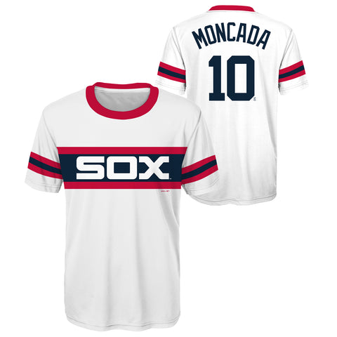 Yoan Moncada White Sox Youth  Throwback Name and Number Shirt