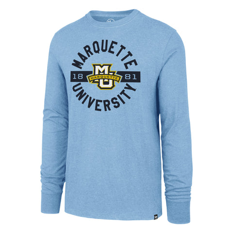Marquette Golden Eagles '47 Brand Adult Carolina Club L/S Shirt