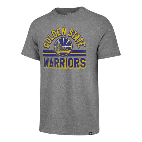 Golden State Warriors Adult Vintage Grey 47 Brand T-Shirt