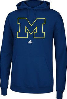 Michigan Wolverines Adidas Blue Sweatshirt - Dino's Sports Fan Shop