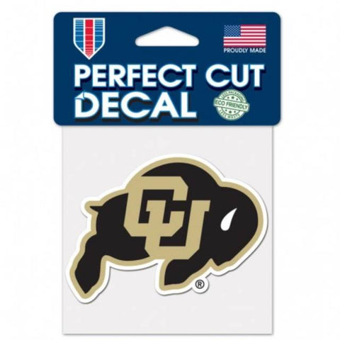 Colorado Buffaloes Wincraft Perfect Cut Decal 4x4