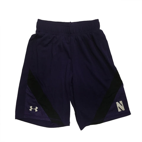 Northwestern Wildcats Under Armour Youth Sideline Training Shorts - Dino's Sports Fan Shop
