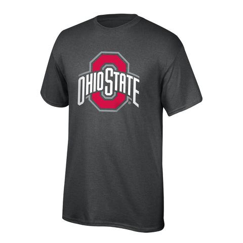 Ohio State Buckeyes Top of the World Heather Tri-Blend Logo Shirt