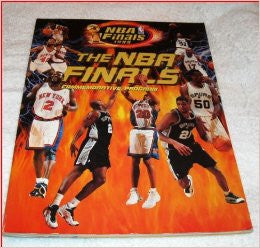 NBA Finals 1999 Commemorative Program New York Knicks vs. San Antonio Spurs - Dino's Sports Fan Shop