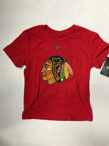 Patrick Kane #88 Chicago Blackhawks Youth Red NHL Shirt (M)