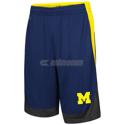 Michigan Wolverines Colosseum Hall Of Fame Youth Shorts