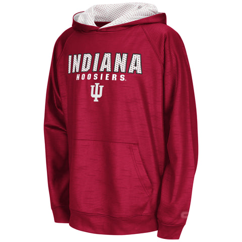 Indiana Hoosiers Colosseum Youth Surge Stadium Sweatshirt - Dino's Sports Fan Shop