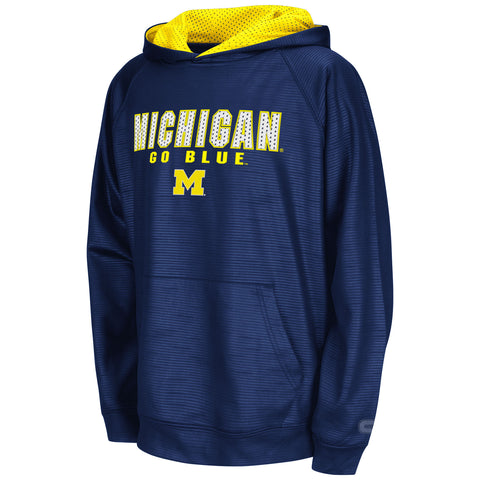 Michigan Wolverines Colosseum Youth Surge Sweatshirt - Dino's Sports Fan Shop