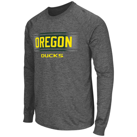 Oregon Ducks Colosseum Slate II L/S Performance Shirt - Dino's Sports Fan Shop