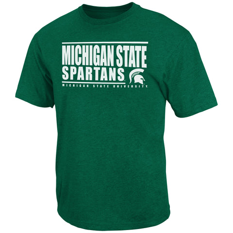 Michigan State Spartans Colosseum Circuit Crewneck Shirt - Dino's Sports Fan Shop