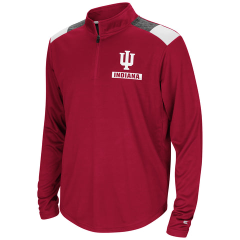Indiana Hoosiers Youth 99 Yards 1/4 Zip Pullover