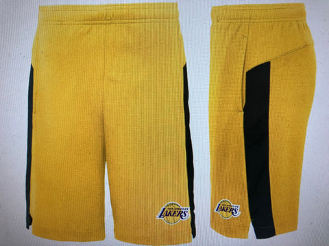 Los Angeles Lakers Youth NBA Yellow Shorts