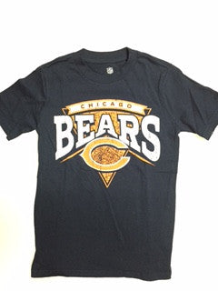 Chicago Bears NFL Team Apparel Youth Navy Shirt - Dino's Sports Fan Shop