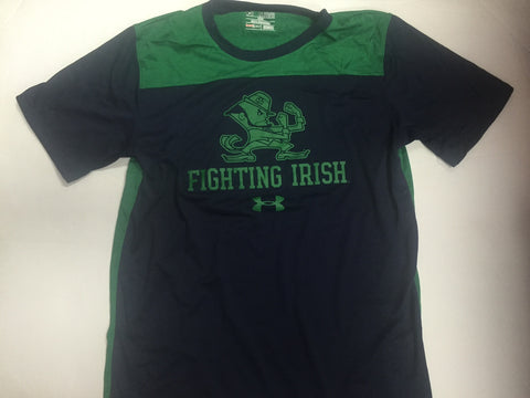 Notre Dame Fighting Irish Under Armour Youth Foundation Shirt - Dino's Sports Fan Shop
