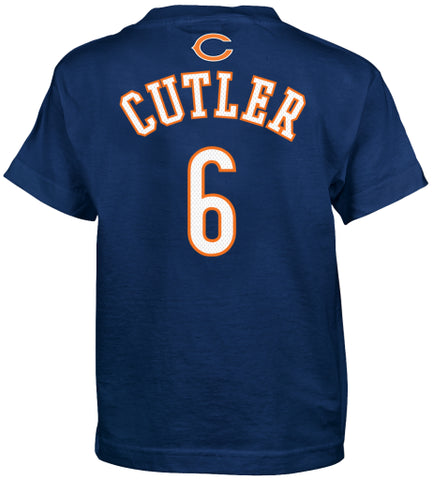 Jay Cutler #6 Chicago Bears NFL Blue Youth Shirt - Dino's Sports Fan Shop - 1