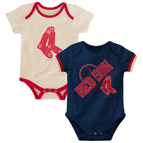 Boston Red Sox infant 2-piece creeper set