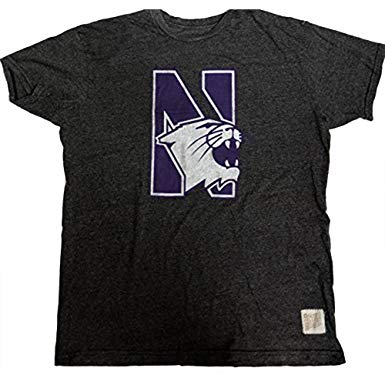 Northwestern Retro Brand Mock Twist Black Men's Shirt