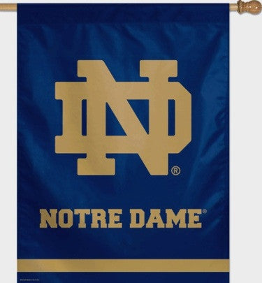 Notre Dame Fighting Irish Wincraft Vertical Flag - 27' x 37' - Dino's Sports Fan Shop