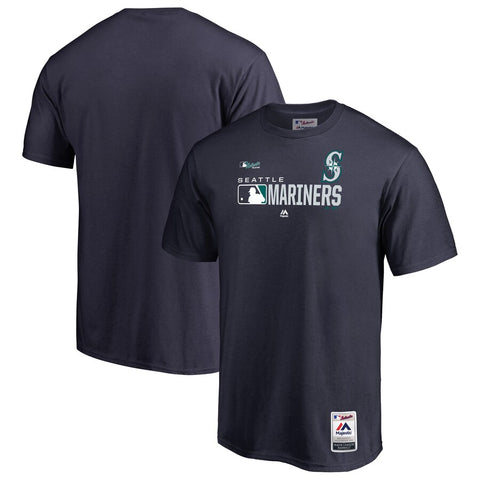 Seattle Mariners Adult Authentic Cotton Distinction Shirt