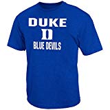 Duke Blue Devils Adult Blue Colosseum Trek Print T-Shirt
