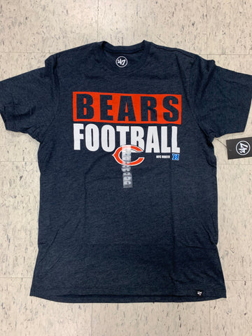 Chicago Bears Football NFC North Adult 47 Brand Blue Shirt