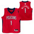 New Orleans Pelicans Zion Williamson #1 Kids Red Jersey
