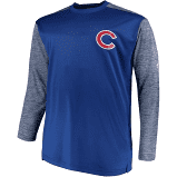 Chicago Cubs Majestic Adult Navy Tech Fleece