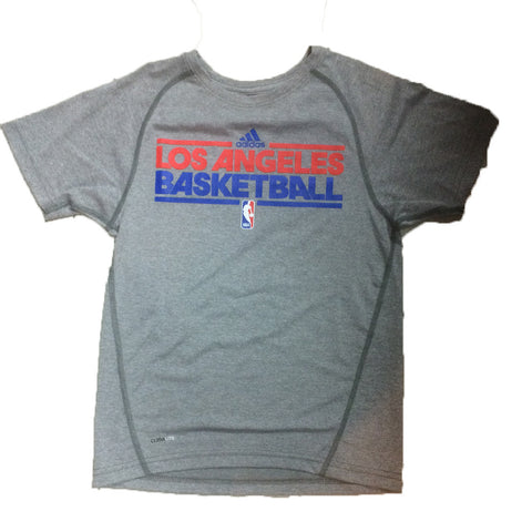 Los Angeles Clippers Adidas Practice ClimaLite Youth Shirt - Dino's Sports Fan Shop