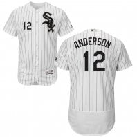 Tim Anderson #12 Chicago White Sox Majestic White Authentic Collection Jersey
