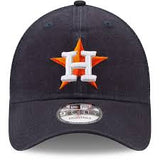 Houston Astros New Era 9FORTY Trucker Washed Snapback Adjustable Hat
