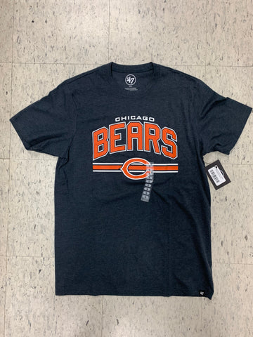 Chicago Bears Adult 47 Brand Orange/Blue Shirt