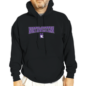 Northwestern Wildcats Adult Black The Victory Sweatshirt