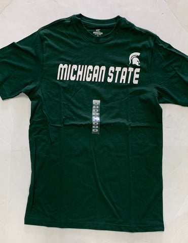 Michigan State Spartans Adult Colosseum Green Shirt