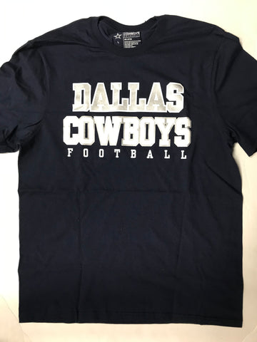 Dallas Cowboys NFL Adult Logan Performance Navy Shirt
