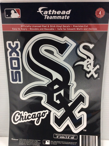 Chicago White Sox 4 pcs Fathead Sticker Set