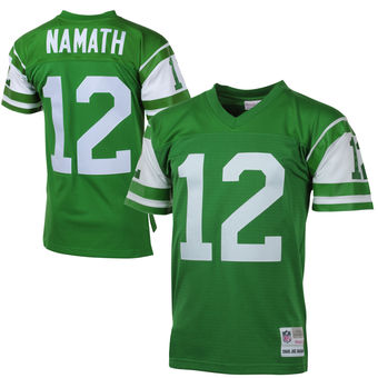 Joe Namath #12 New York Jets Jersey Stitched Adult