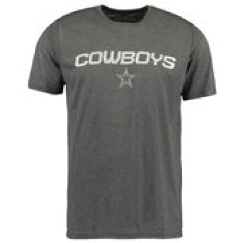 Dallas Cowboys NFL Youth Gray Hudson Performance Shirt - Dino's Sports Fan Shop