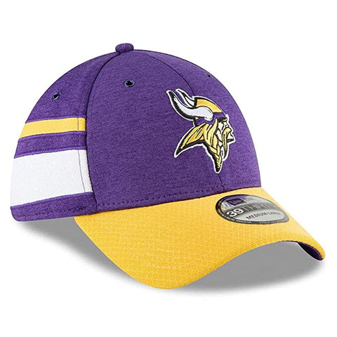 Minnesota Vikings 2018 New Era 39THIRTY FlexFit Sideline Hat