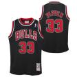 Scottie Pippen #33 Chicago Bulls Youth Mitchell & Ness Black Jersey