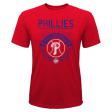 Philadelphia Phillies National League MLB Youth Red Genuine Merchandise Shirt