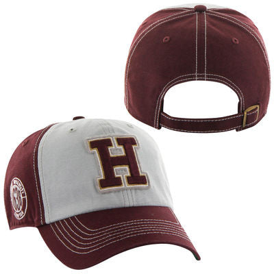 Harvard Crimson 47 Brand Men's Maroon Mcgraw Clean Up One Size Hat - Dino's Sports Fan Shop