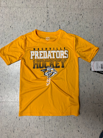 Nashville Predators Hockey Youth NHL Yellow Shirt