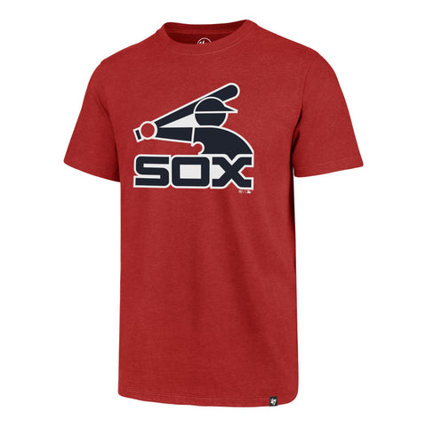 Chicago White Sox '47 Brand Fall Red Batterman Club Tee Adult Shirt