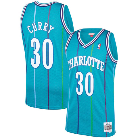 Dell Curry #30 Charlotte Hornets Mitchell & Ness Youth Hardwood Classics Swingman Jersey